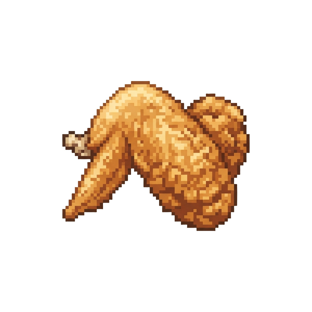 Extra-crispy Fried Chicken Wing