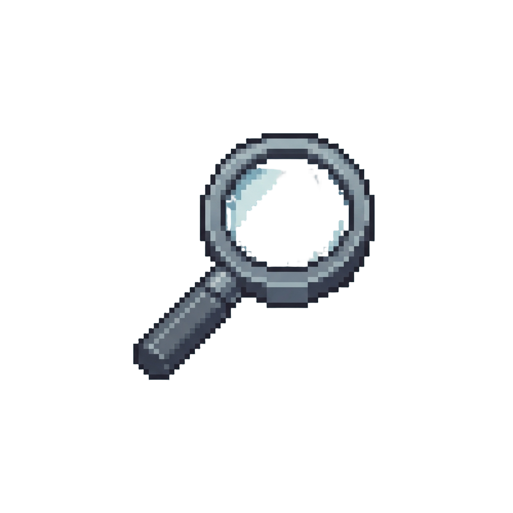 A Tiny Plastic Magnifying Glass