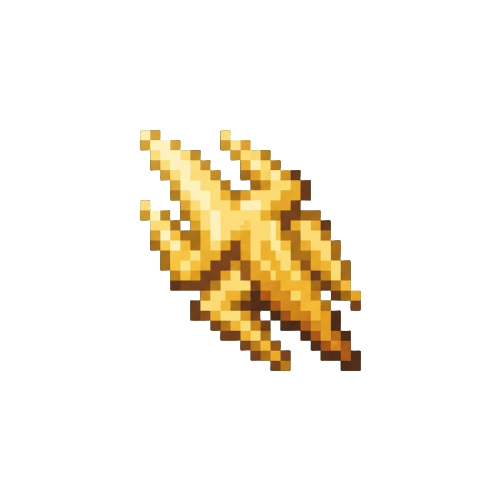 Golden Lightning Sparks