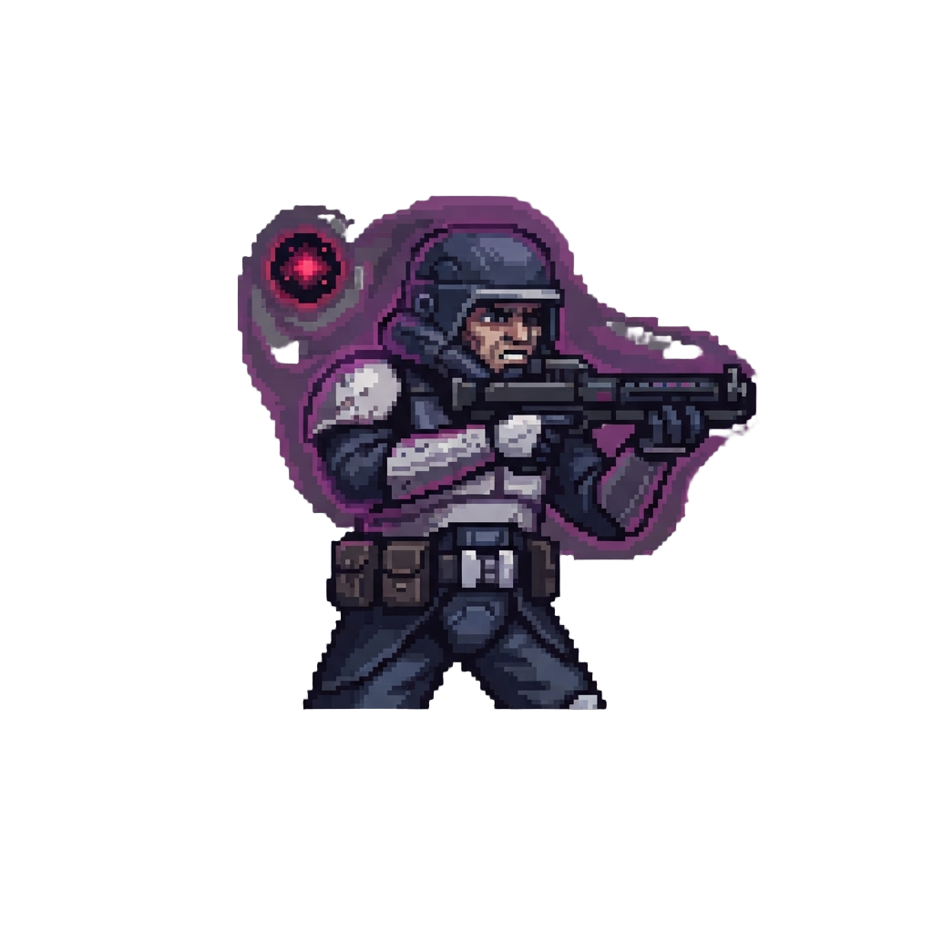 A Terrifying Dark Mind Control Causing the Trooper to Turn the Blaster on Himself