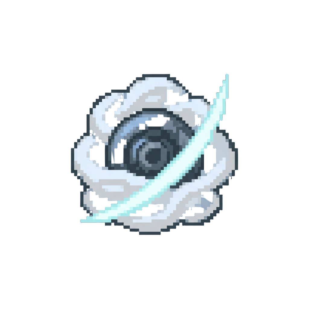 A Shrouded Turbine Fog Veil Followed by a Single Silent Saber Slash in the Mist