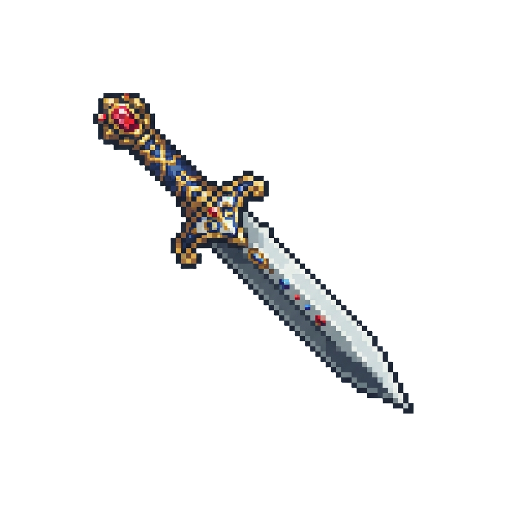 A Jewel-encrusted Royal Dagger