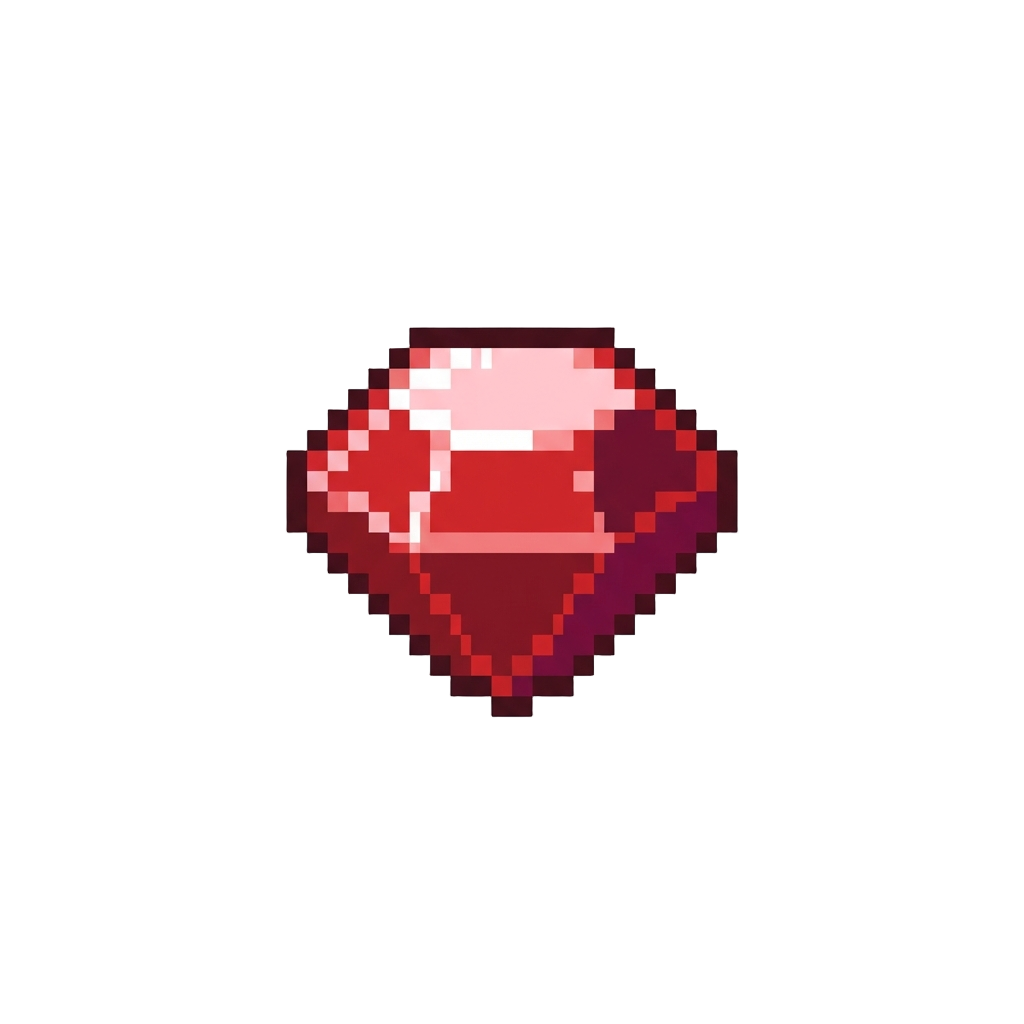 A Massive Sparkling Ruby Gemstone