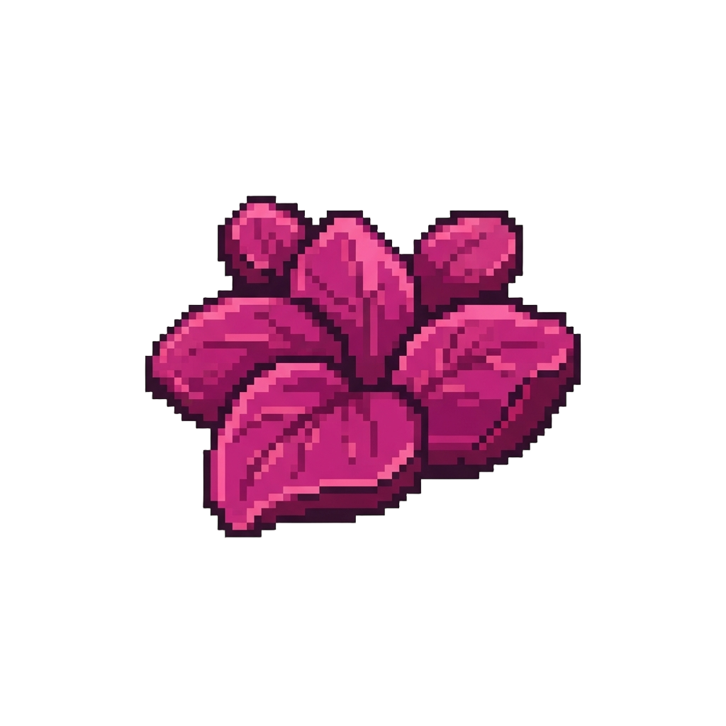 A Patch of Floating Jungle Flower Petals