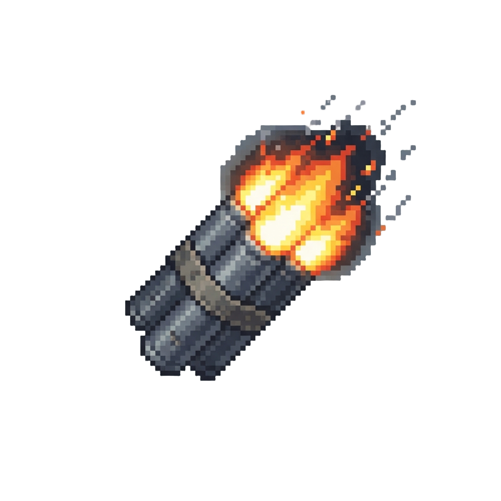 A Cluster of Decoy Flares Burning Out the Optics