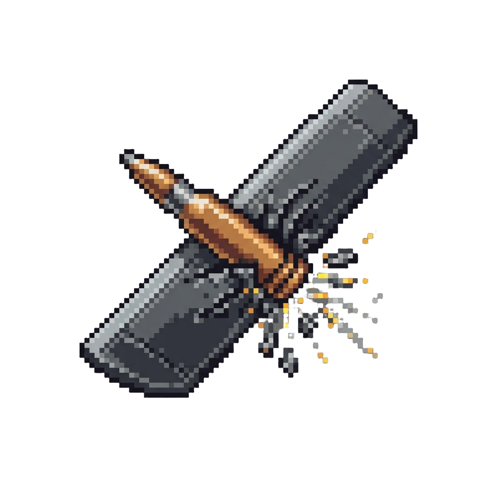 A Stray Sniper Bullet Striking the Main Rotor