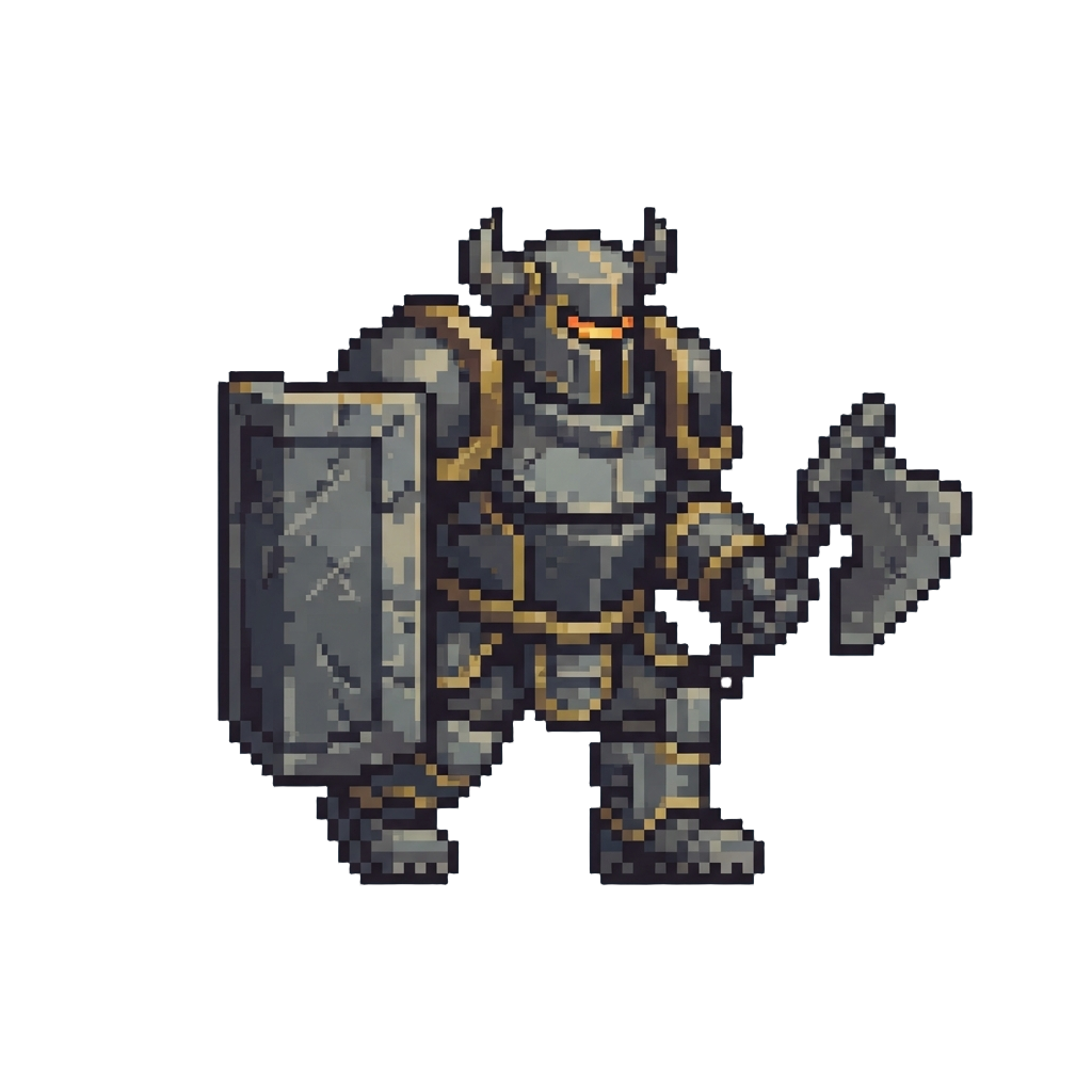 A Heavy Juggernaut Unit Marching Down the Street