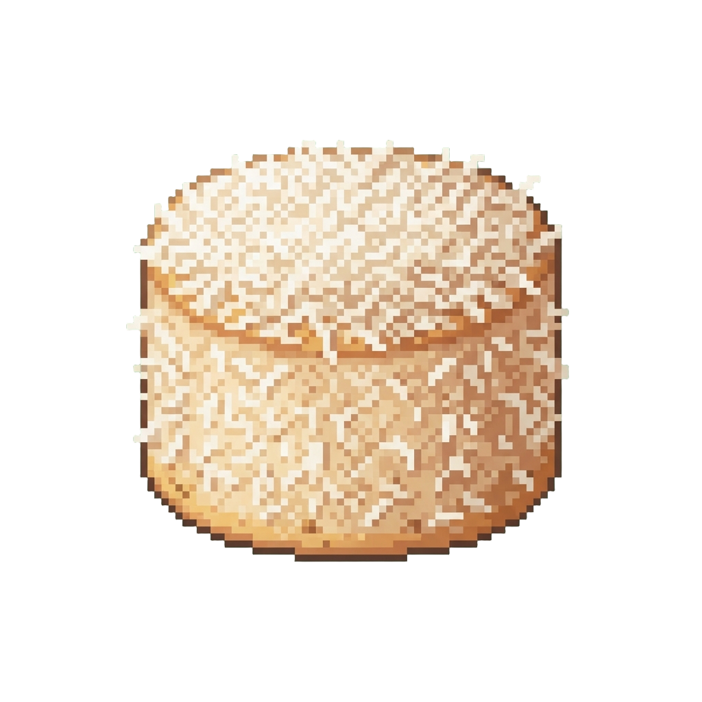A Soft Coconut Flake Cake