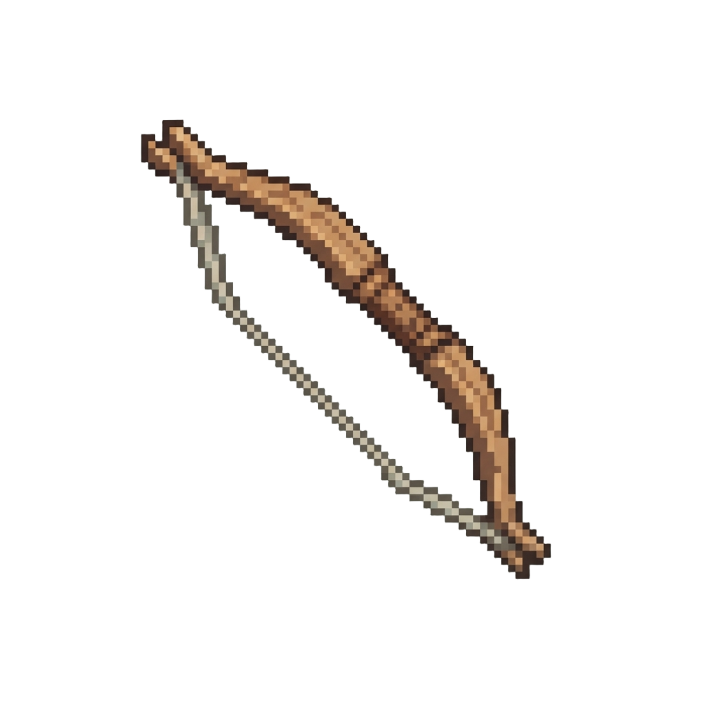 A Simple Wooden Practice Bow