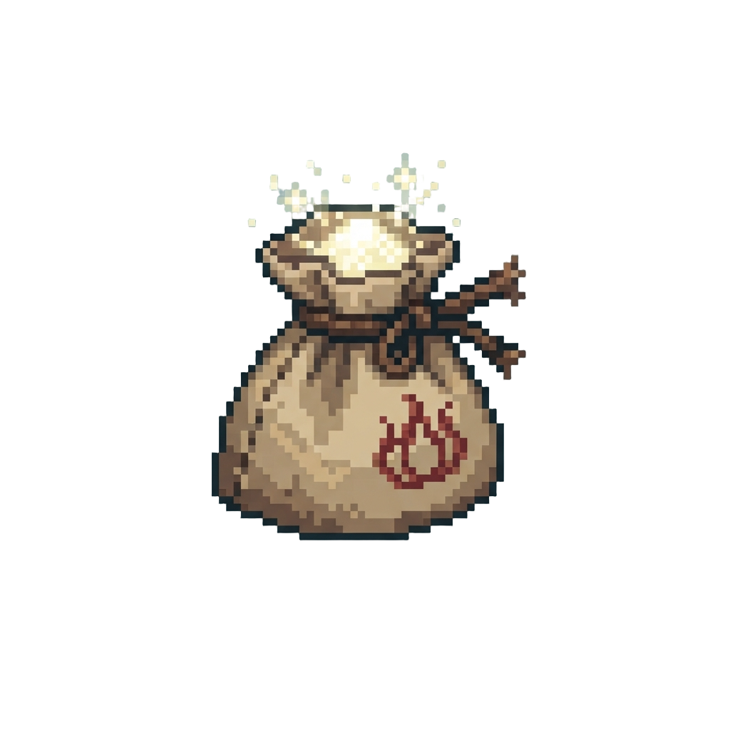 A Pouch of Blinding Demon-repellent Flash Powder