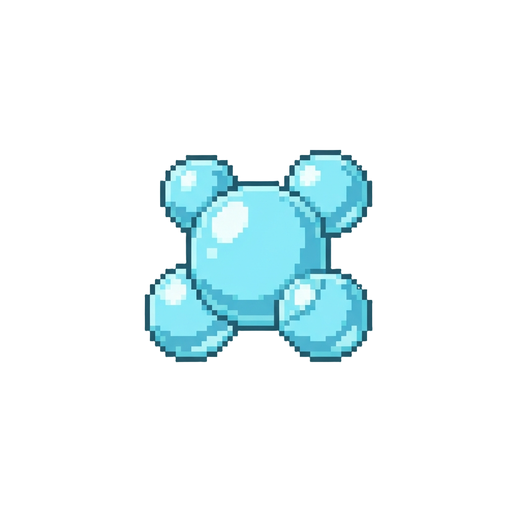 A Bunch of Magical Floating Glowing Bubbles