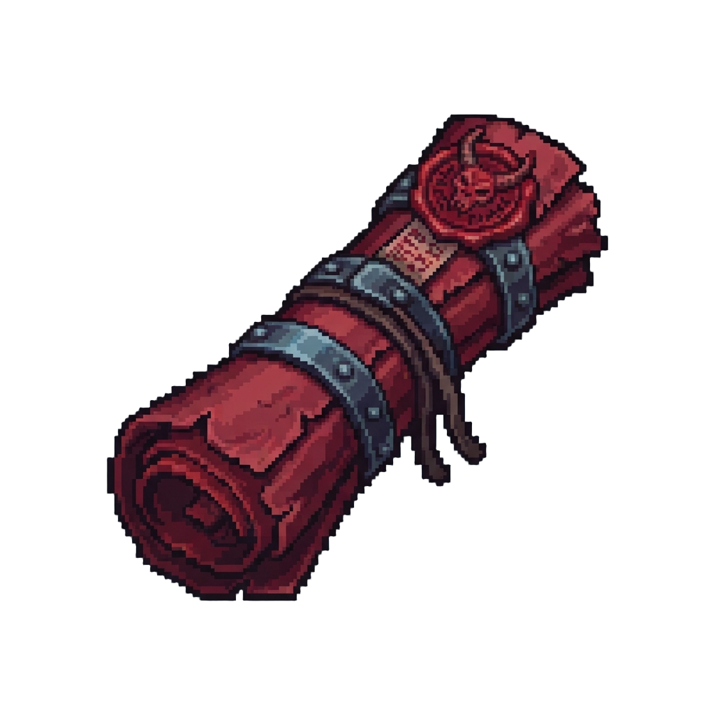 A Heavy Scroll of Demon Lord Praises