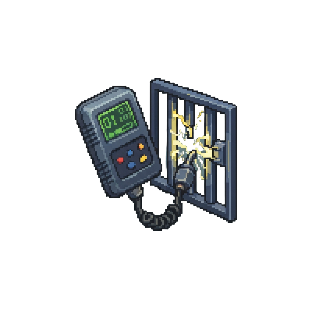 Hacking the Electric Gate with a Handheld Device