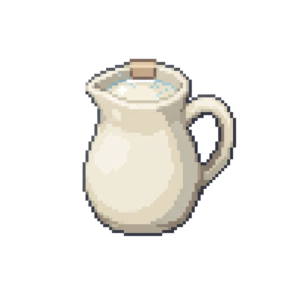 A Chilled Jug of Fresh Milk