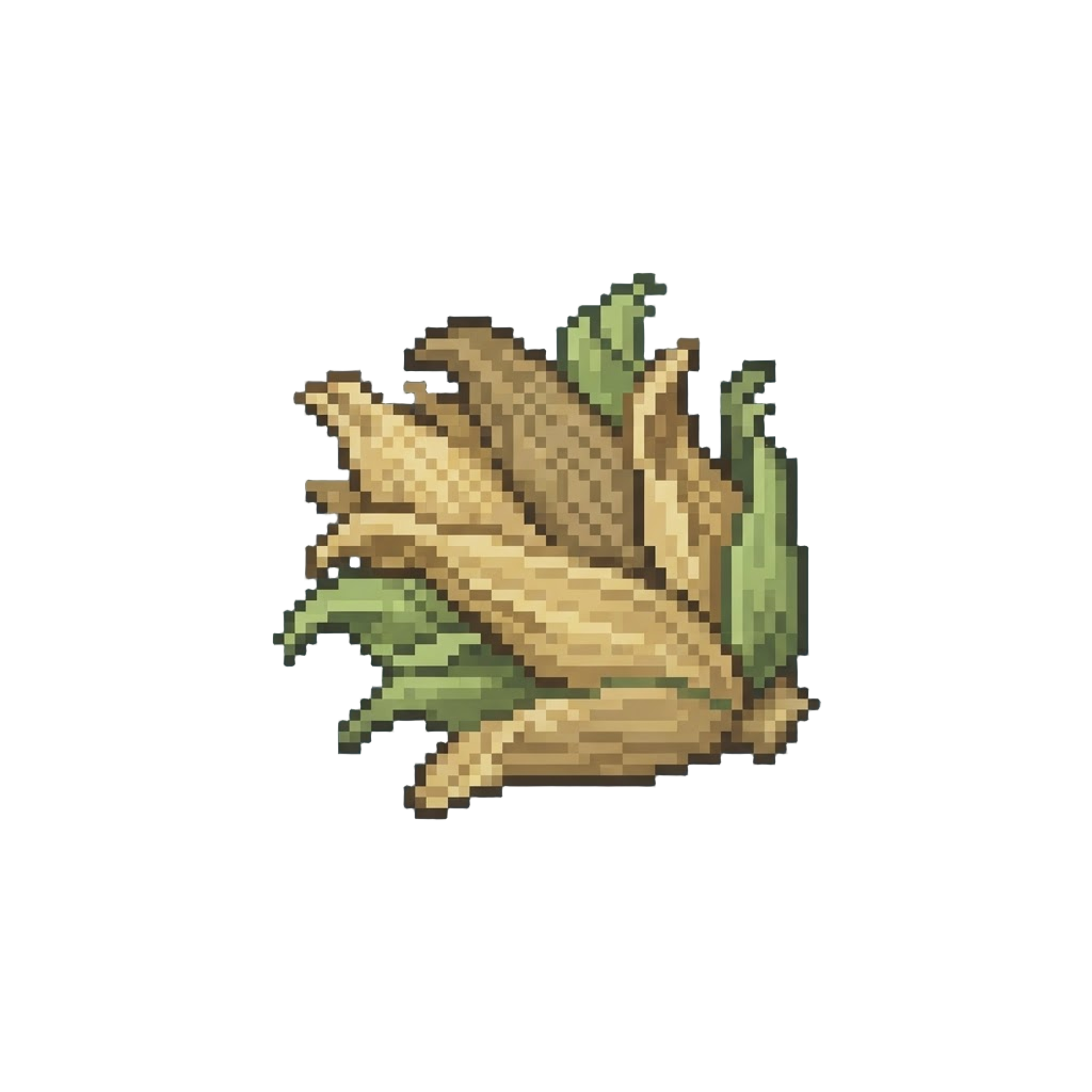 A Rain of Loose Corn Husks