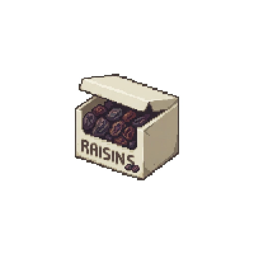 A Lonely Box of Plain Raisins