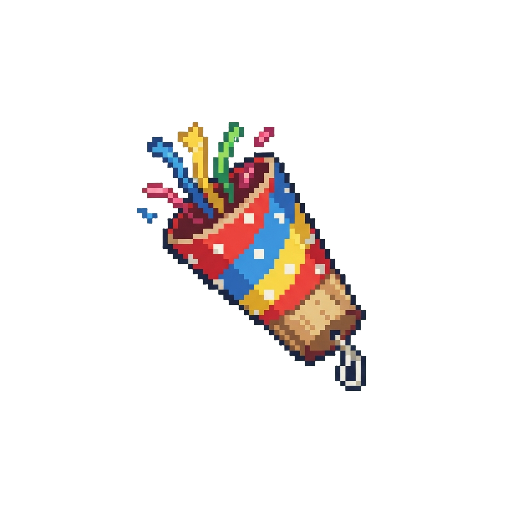 A Miniature Party Popper