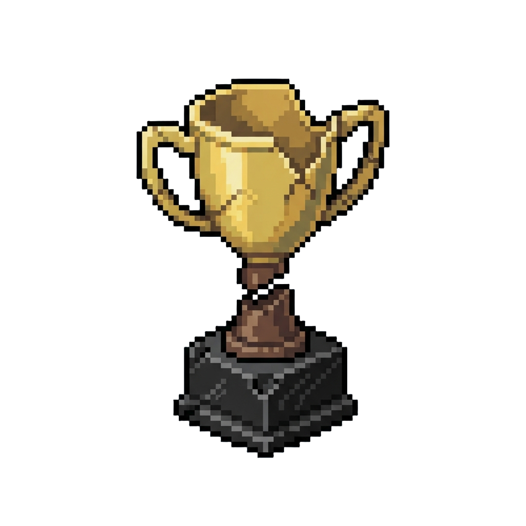 A Broken Plastic Trophy