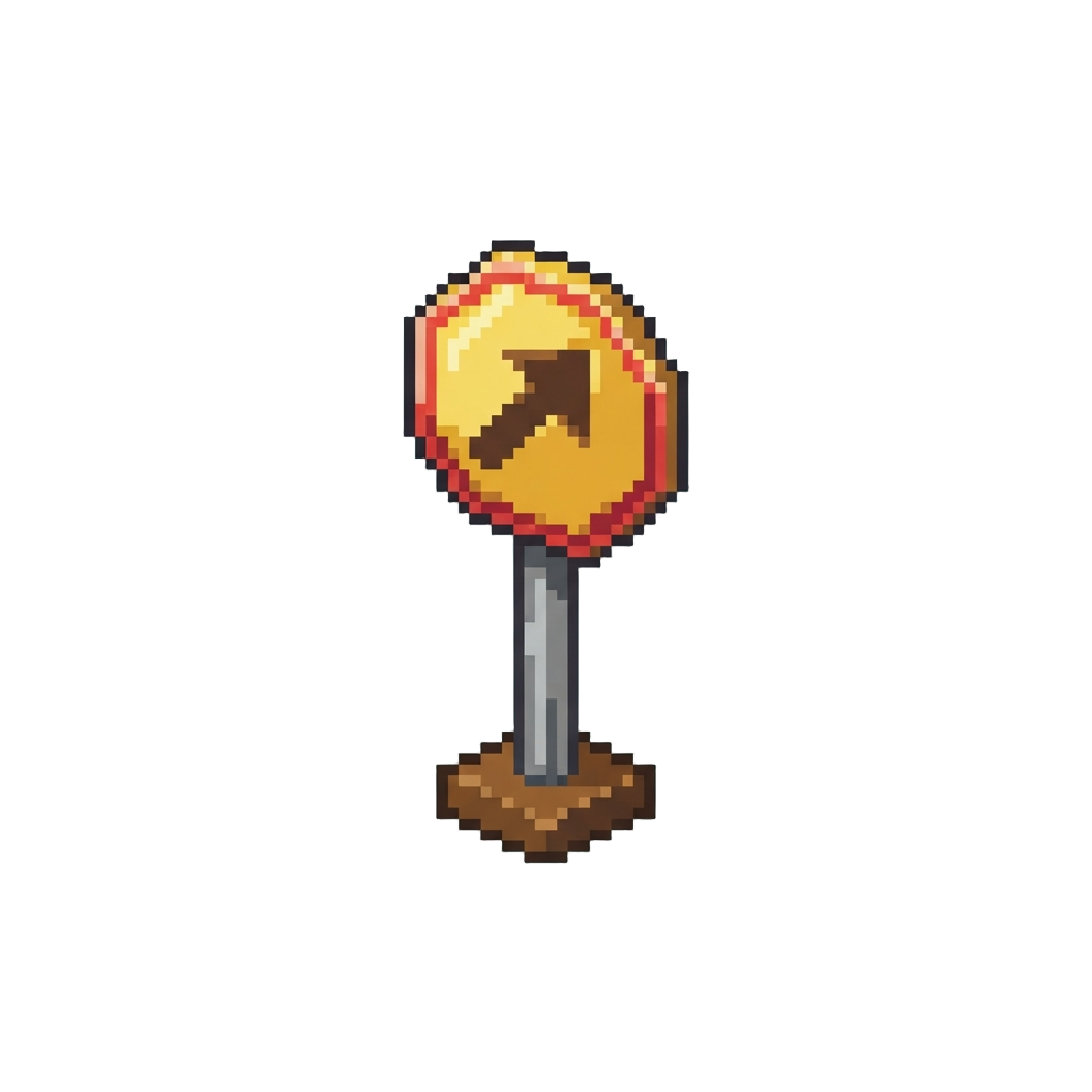A Model Road Sign