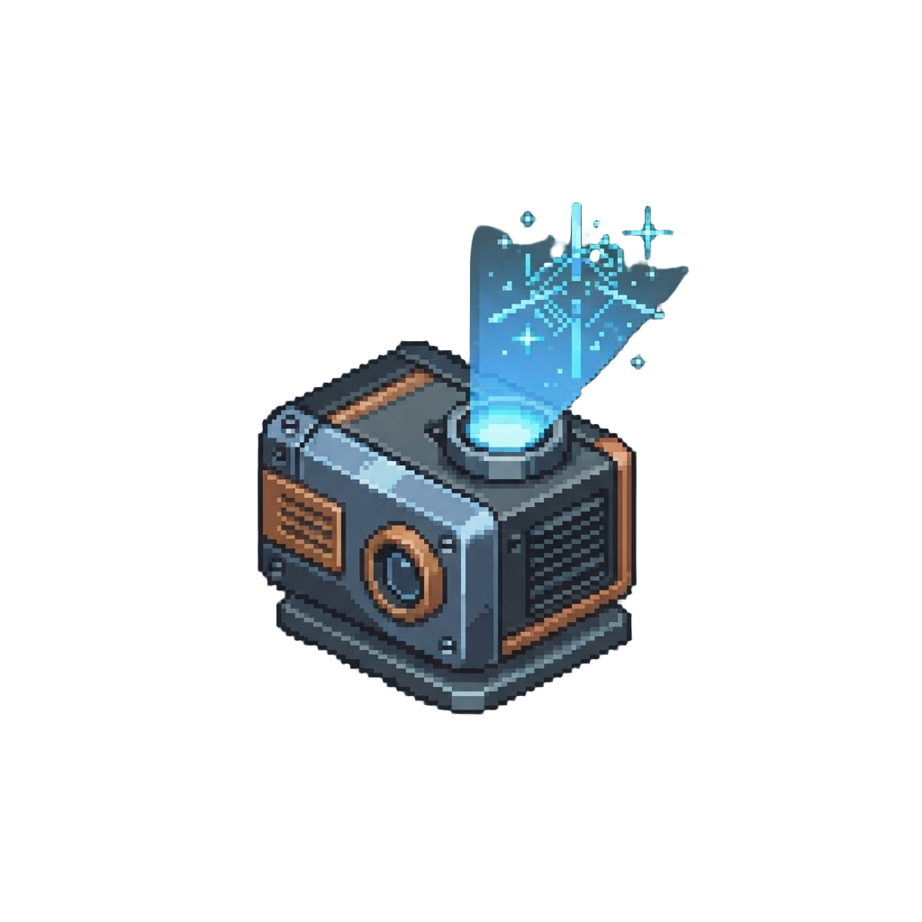 Holographic Laser Beam Display