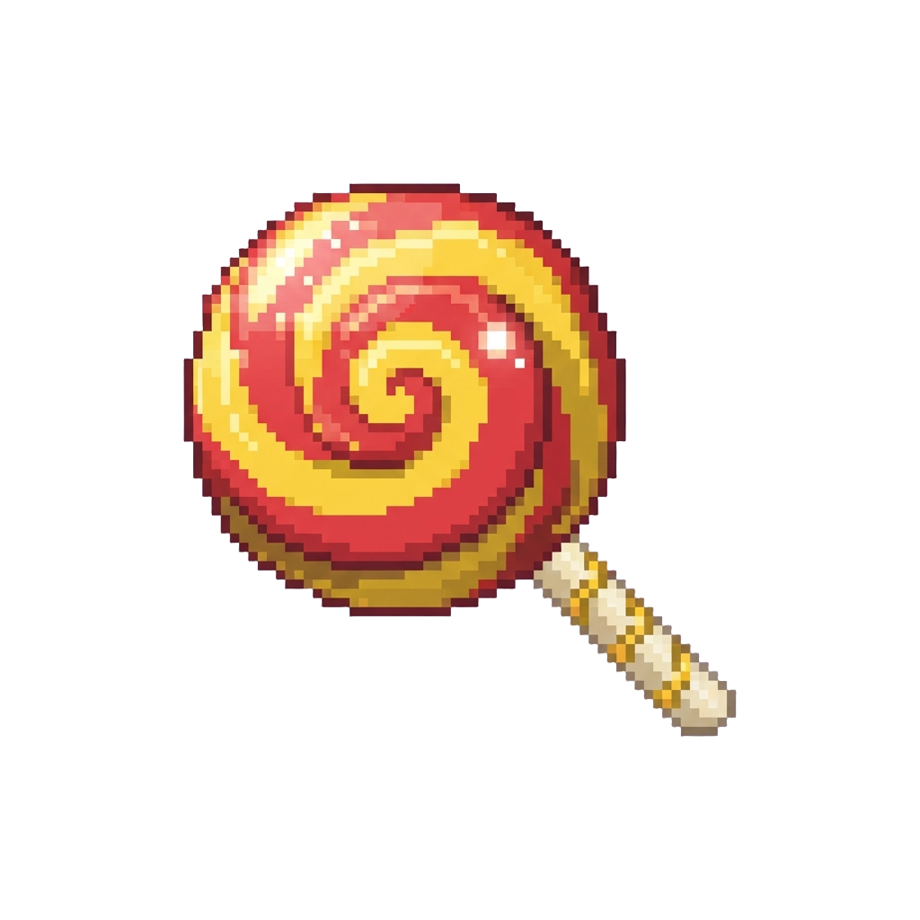 Sparkling Giant Lollipops