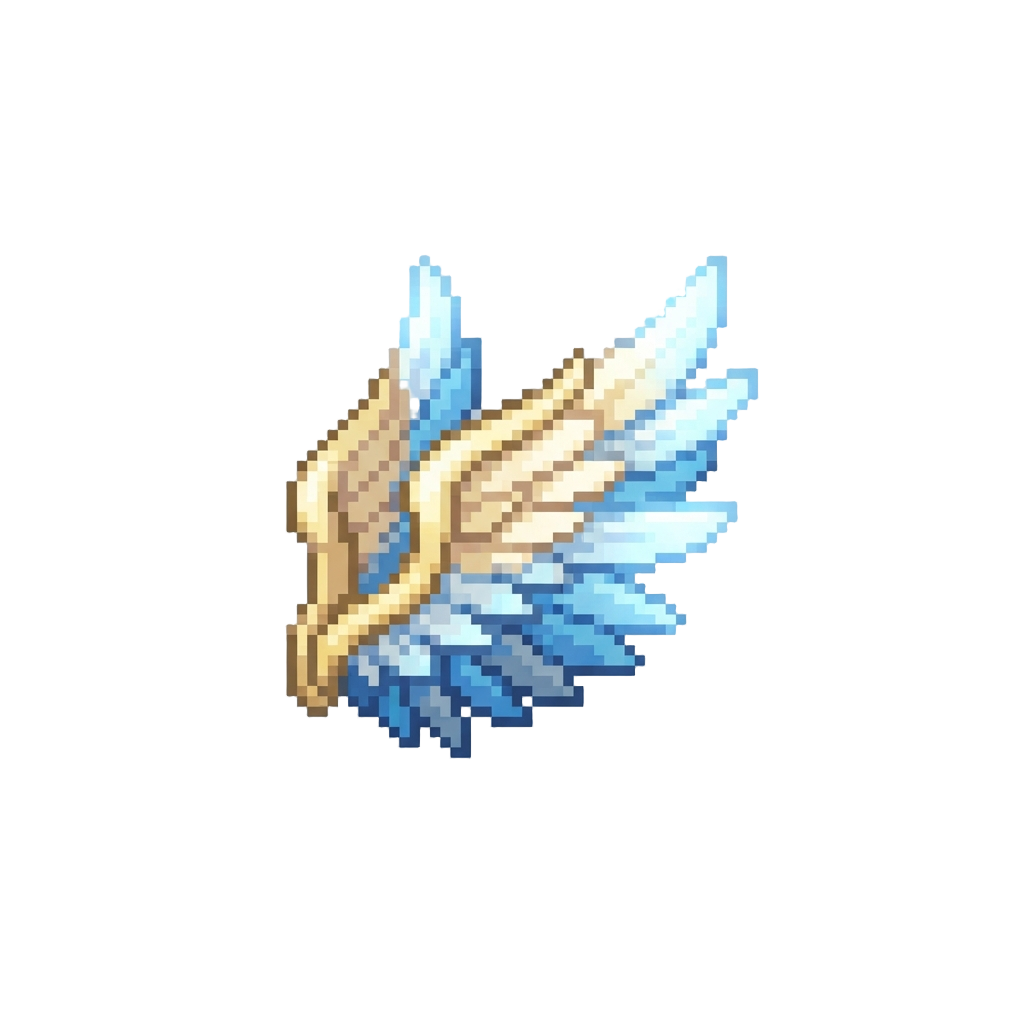 Pure Radiant Feather Wings