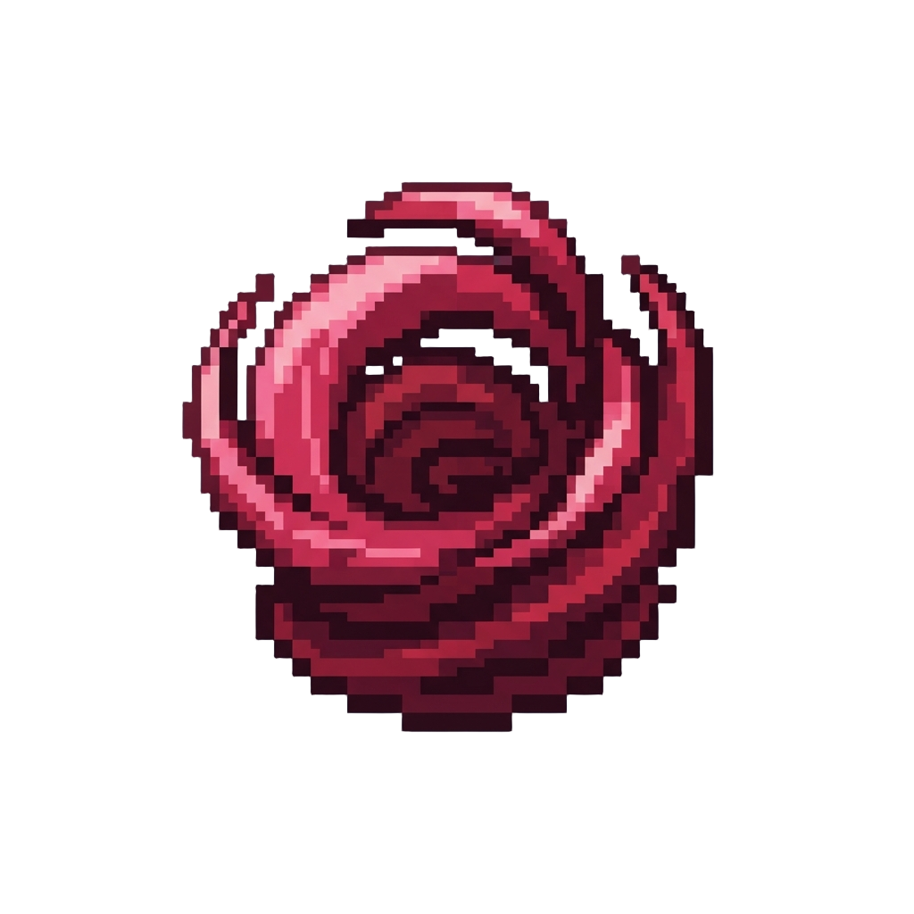 A Swirling Crimson Shadow Aura