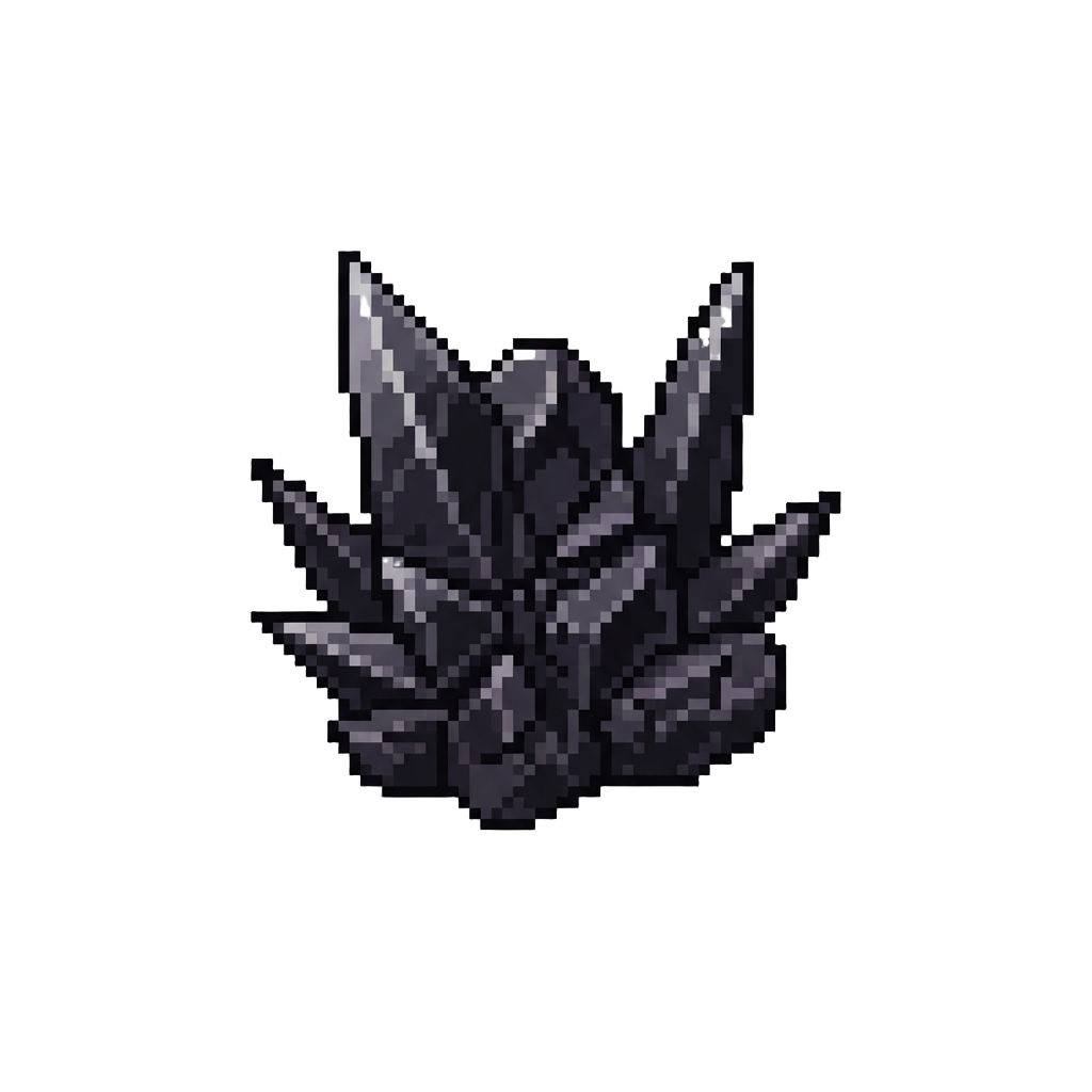 Obsidian Spiky Shadows