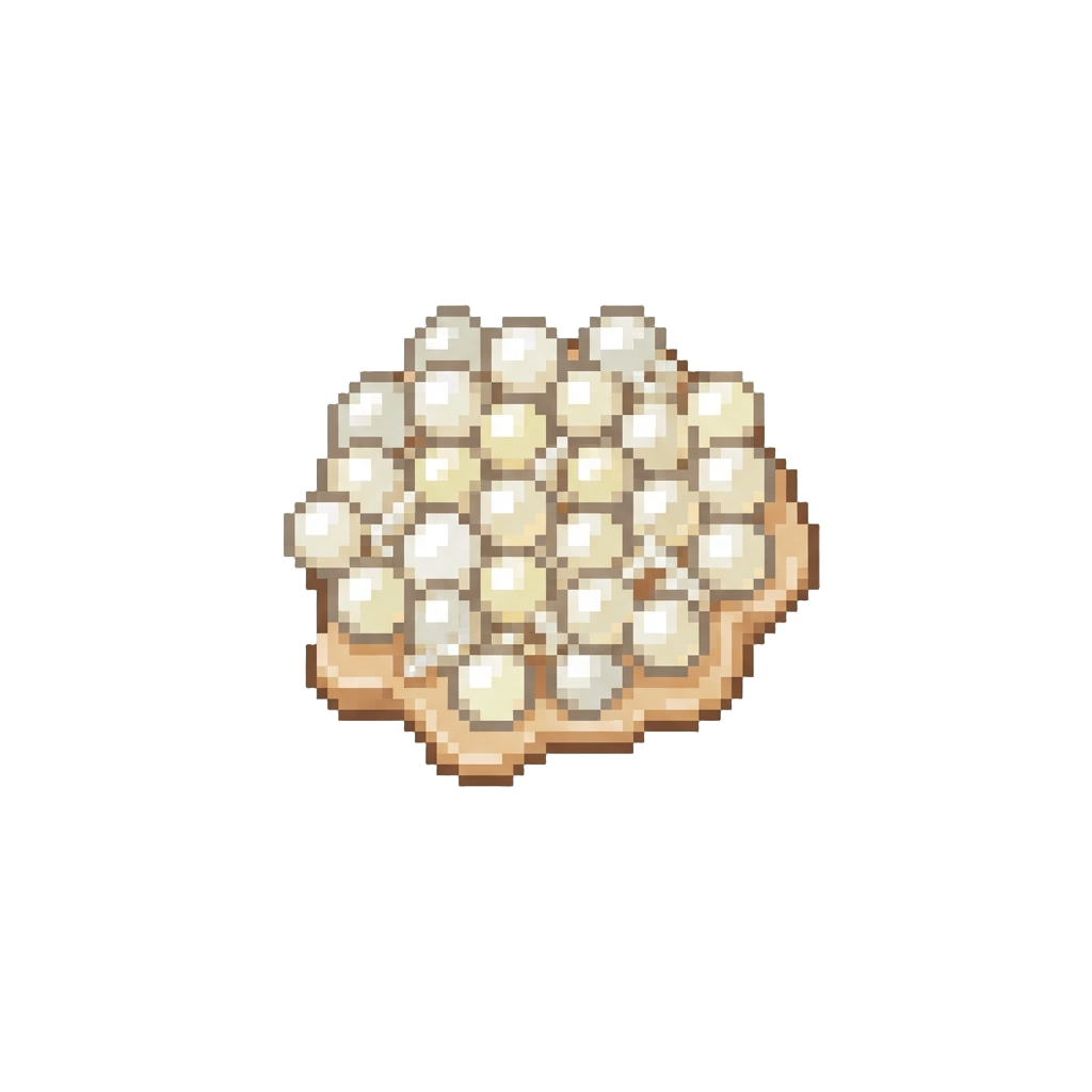 A Patch of Missing Sugar Pearls