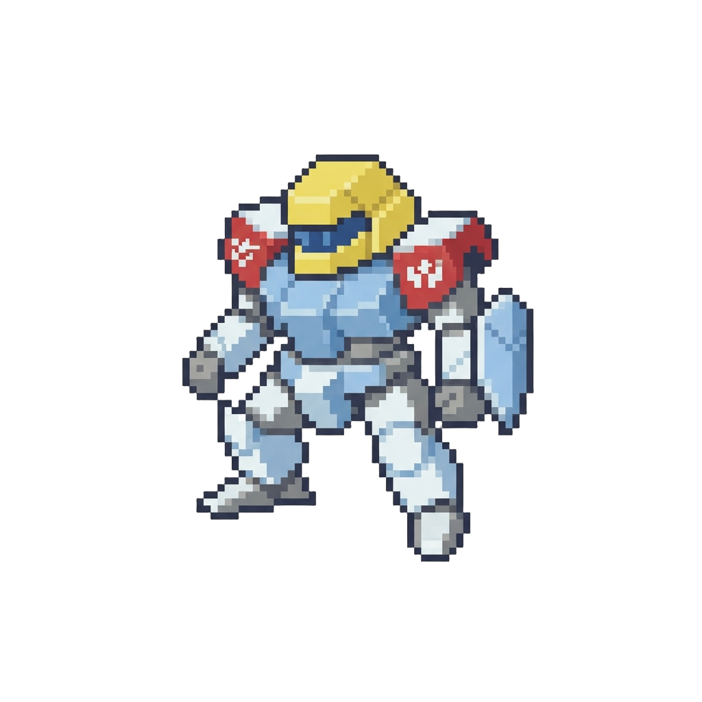A Detailed Papercraft Mech Suit