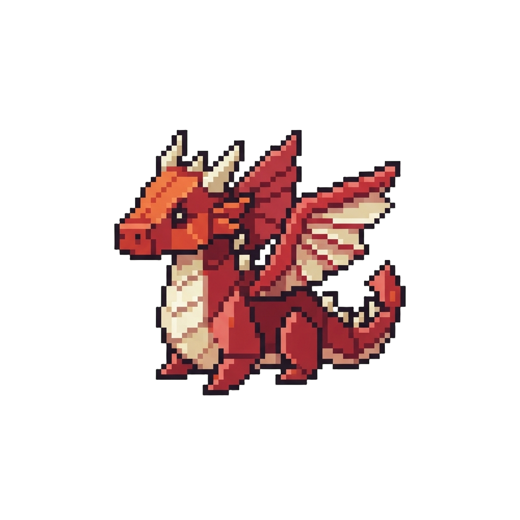 A Tiny Intricate Paper Dragon