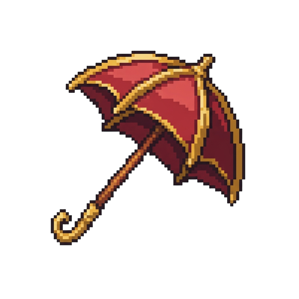 A Giant Golden-ribbed Parasol