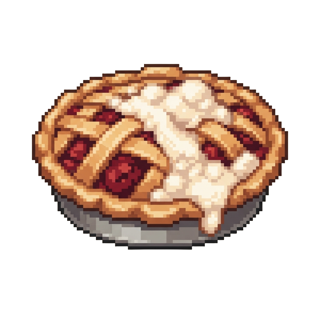 A Giant Foaming Cherry Pie