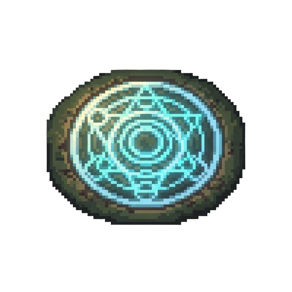 A Glowing Alien Crop Circle