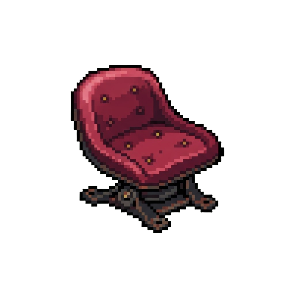 A Velvet Tractor Seat