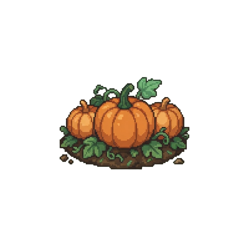 A Patch of Prize-winning Pumpkins