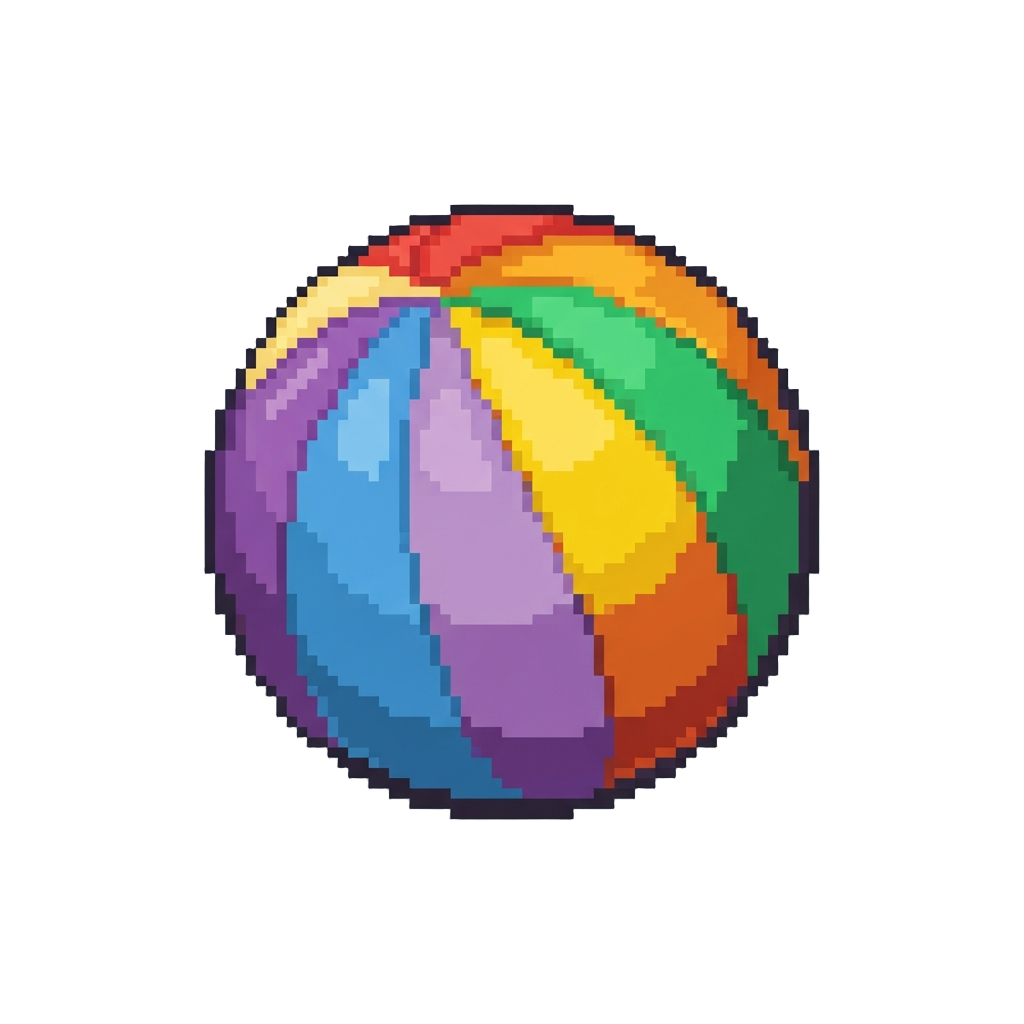 Giant Oversized Rainbow Needoh