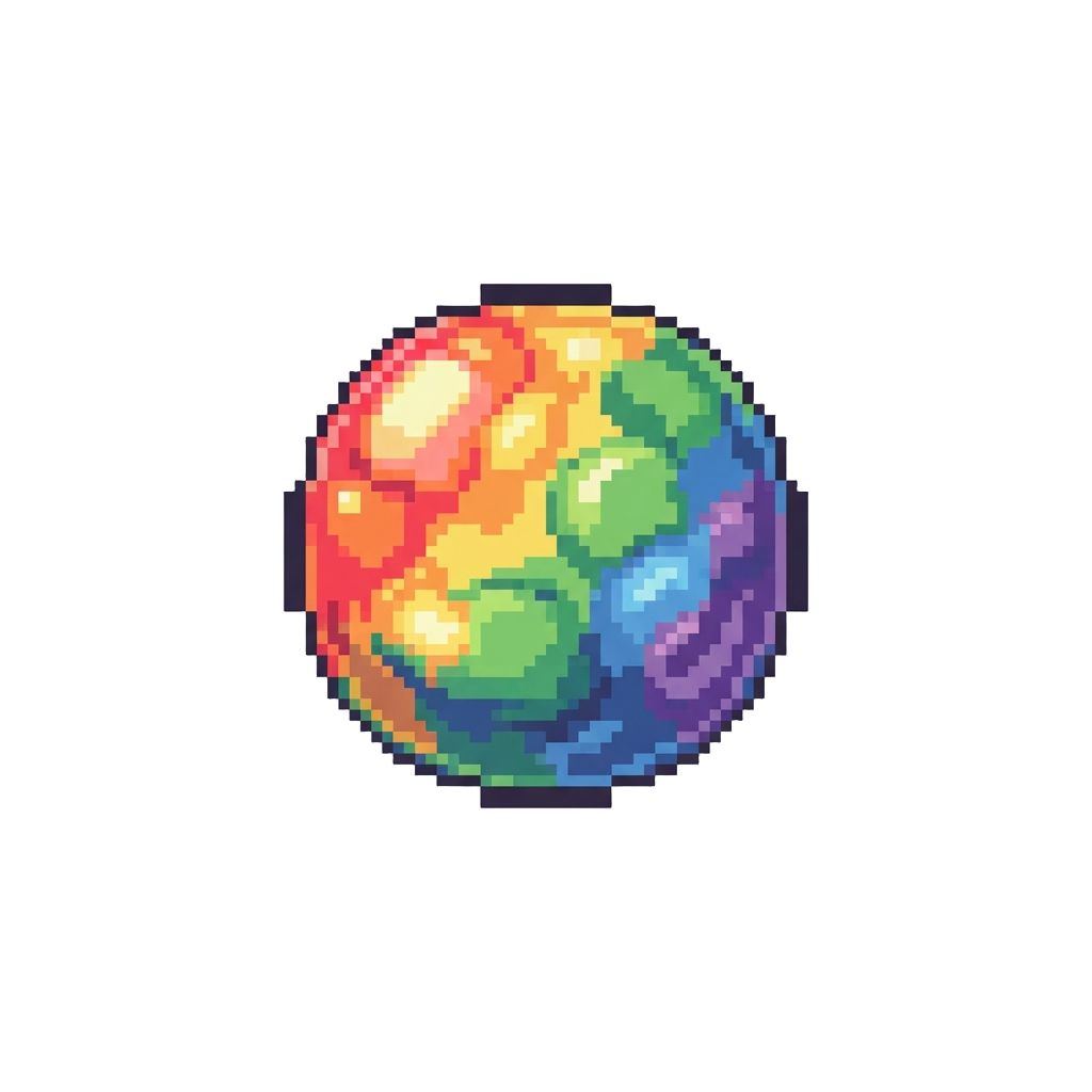 Classic Squishy Rainbow Needoh