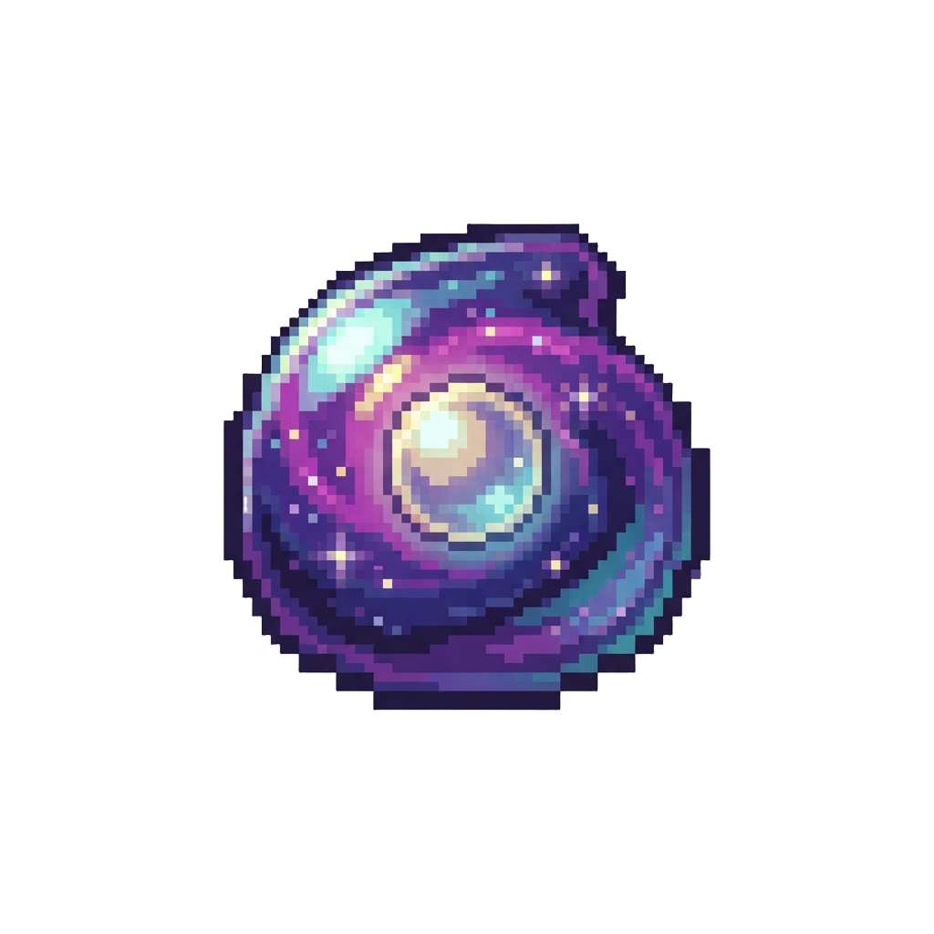 Iridescent Cosmic Pearl Slime