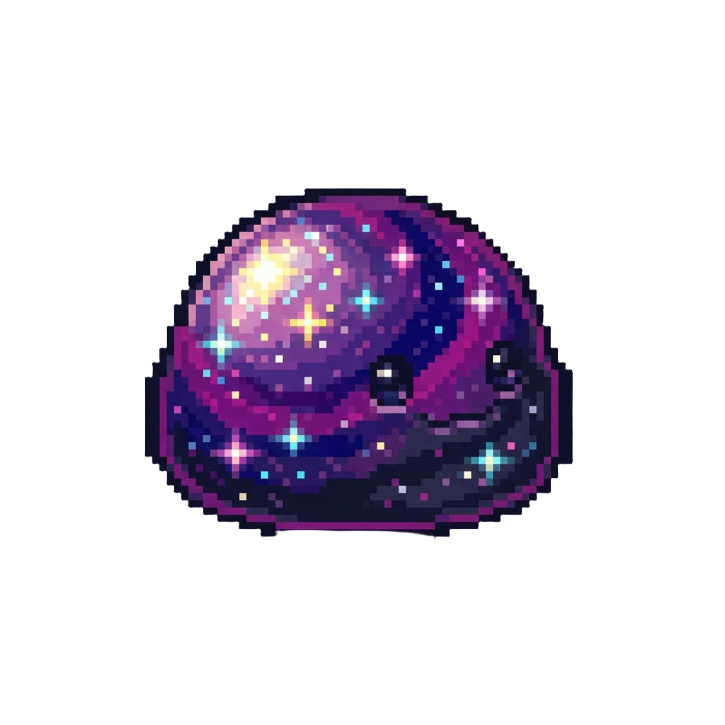 Galactic Galaxy Glitter Slime