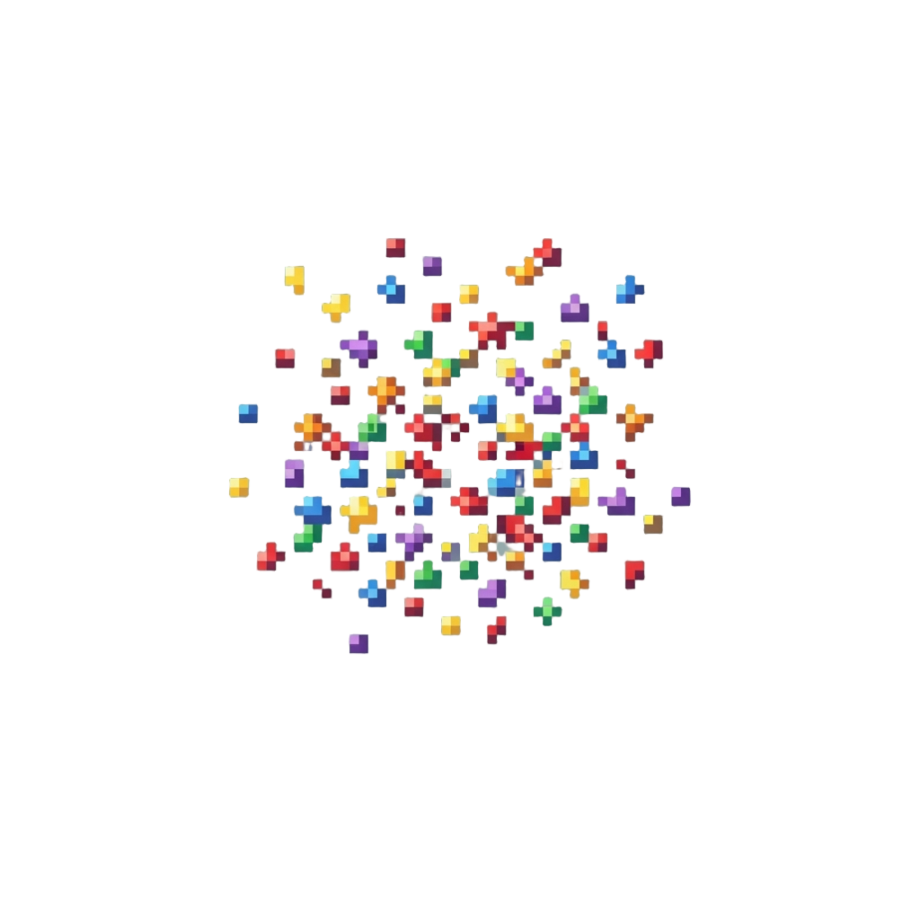 A Sudden Gentle Burst of Miniature Confetti