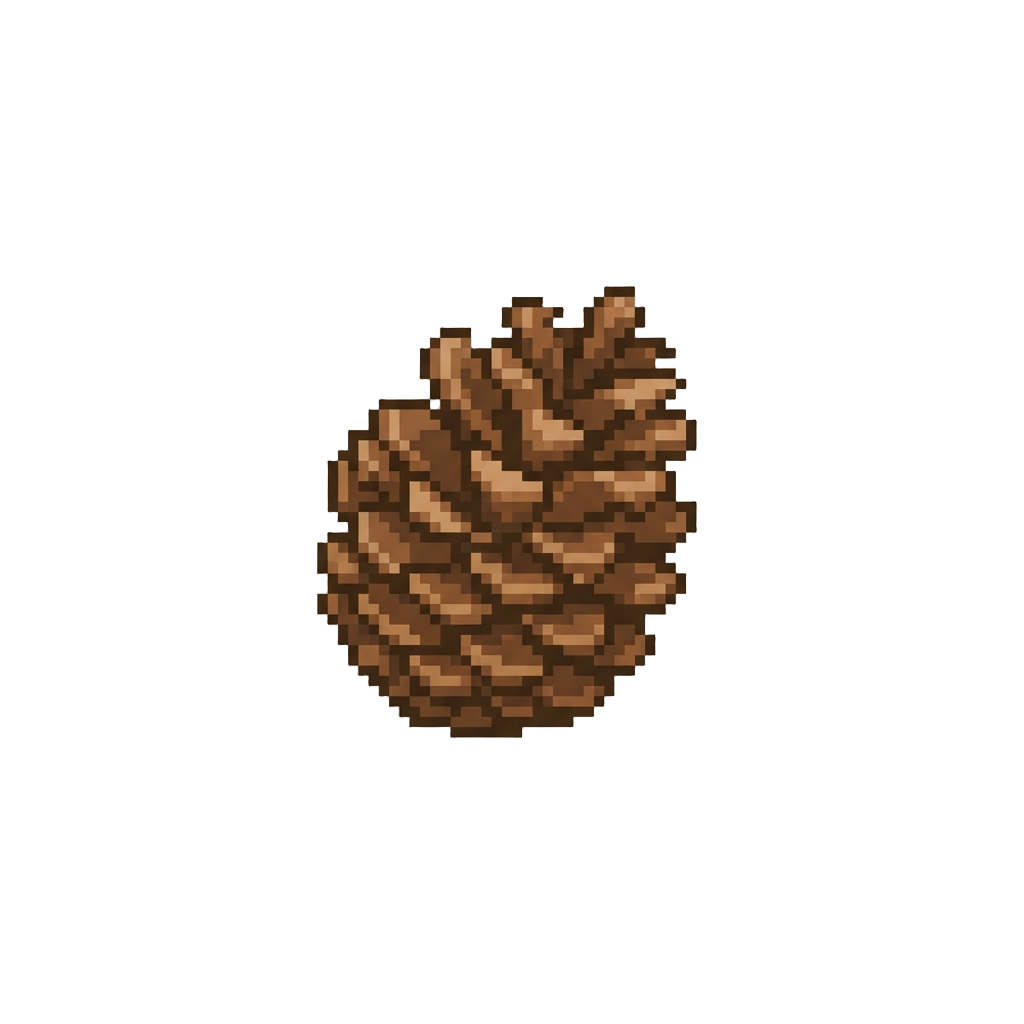 A Floating Pinecone