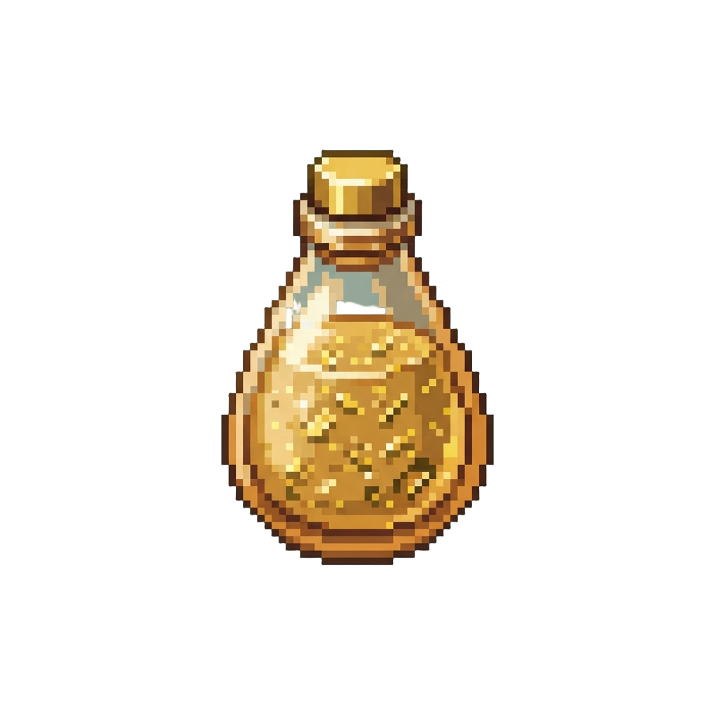 A Shimmering Gold Leaf Body Oil Accent