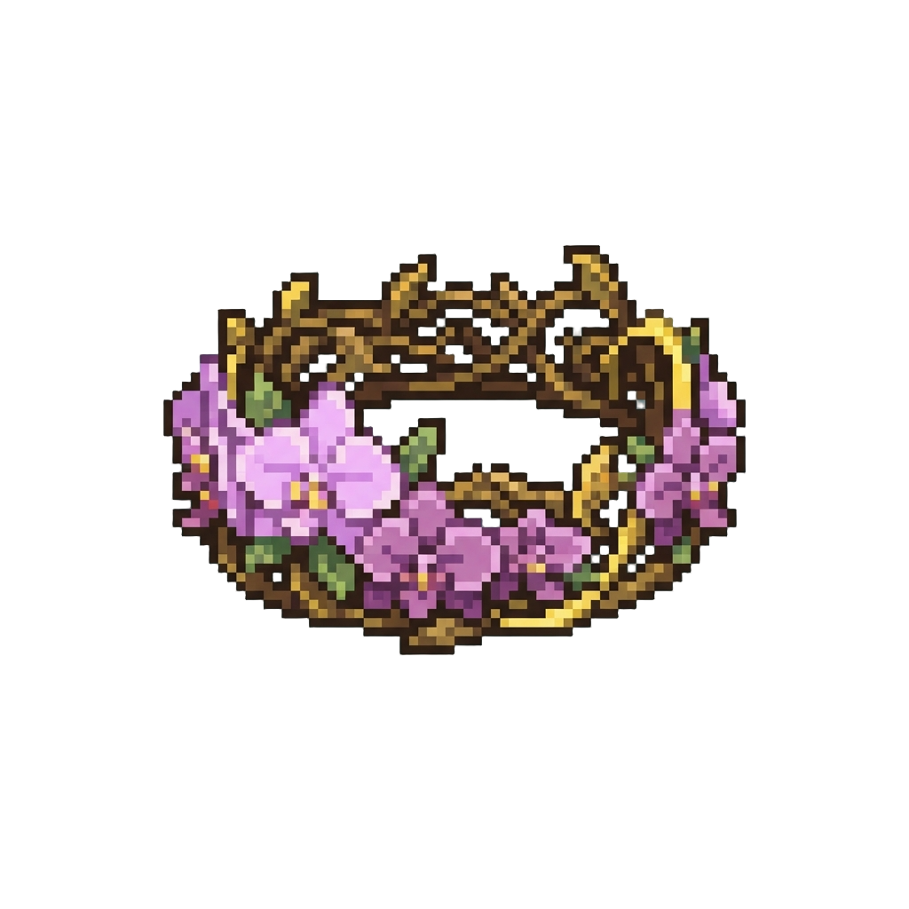 A Crown of Soothing Orchids
