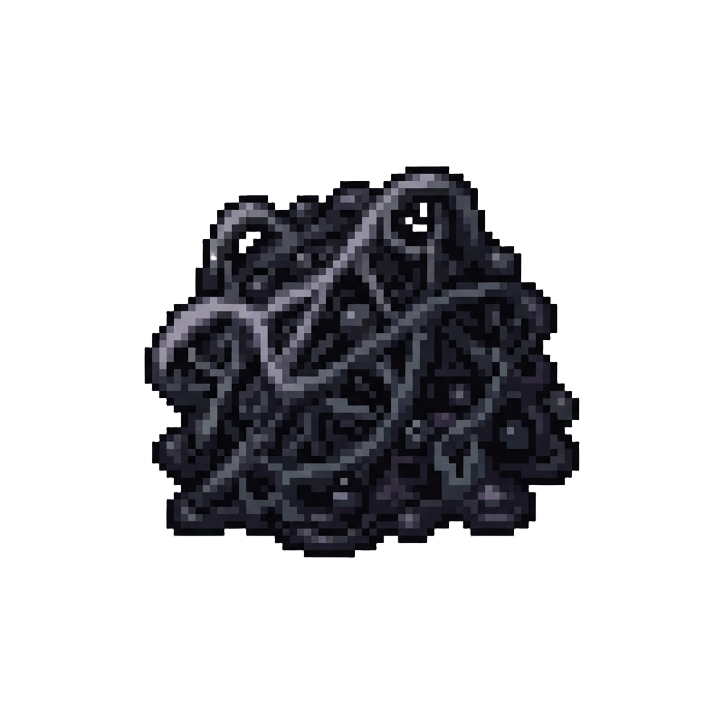 A Heavy Dark Web Fluid Cluster