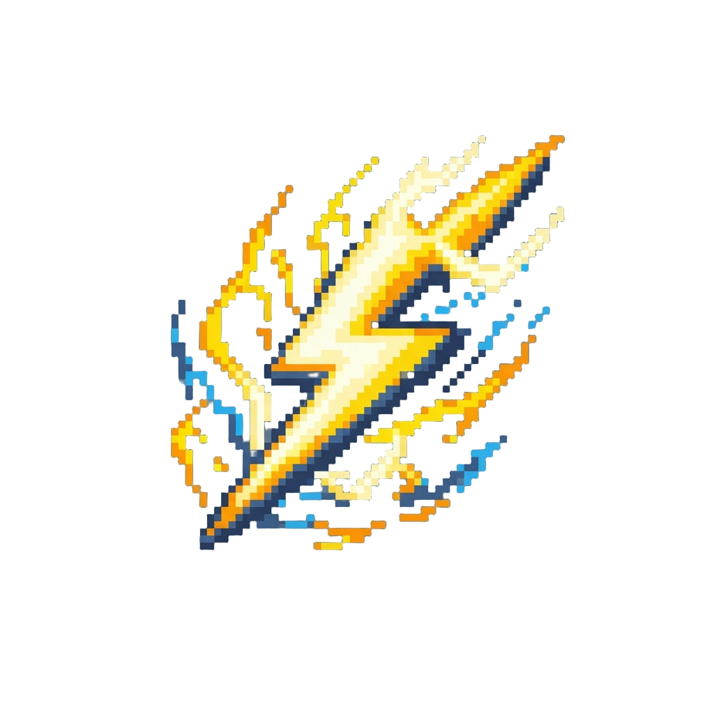A Crackling Lightning Explosion