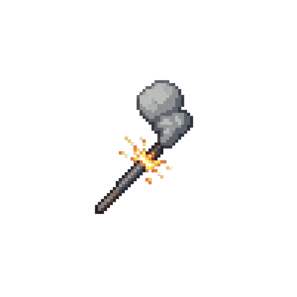 A Tiny Puff of Gray Smoke and a Sad Little Sparkler Sizzle
