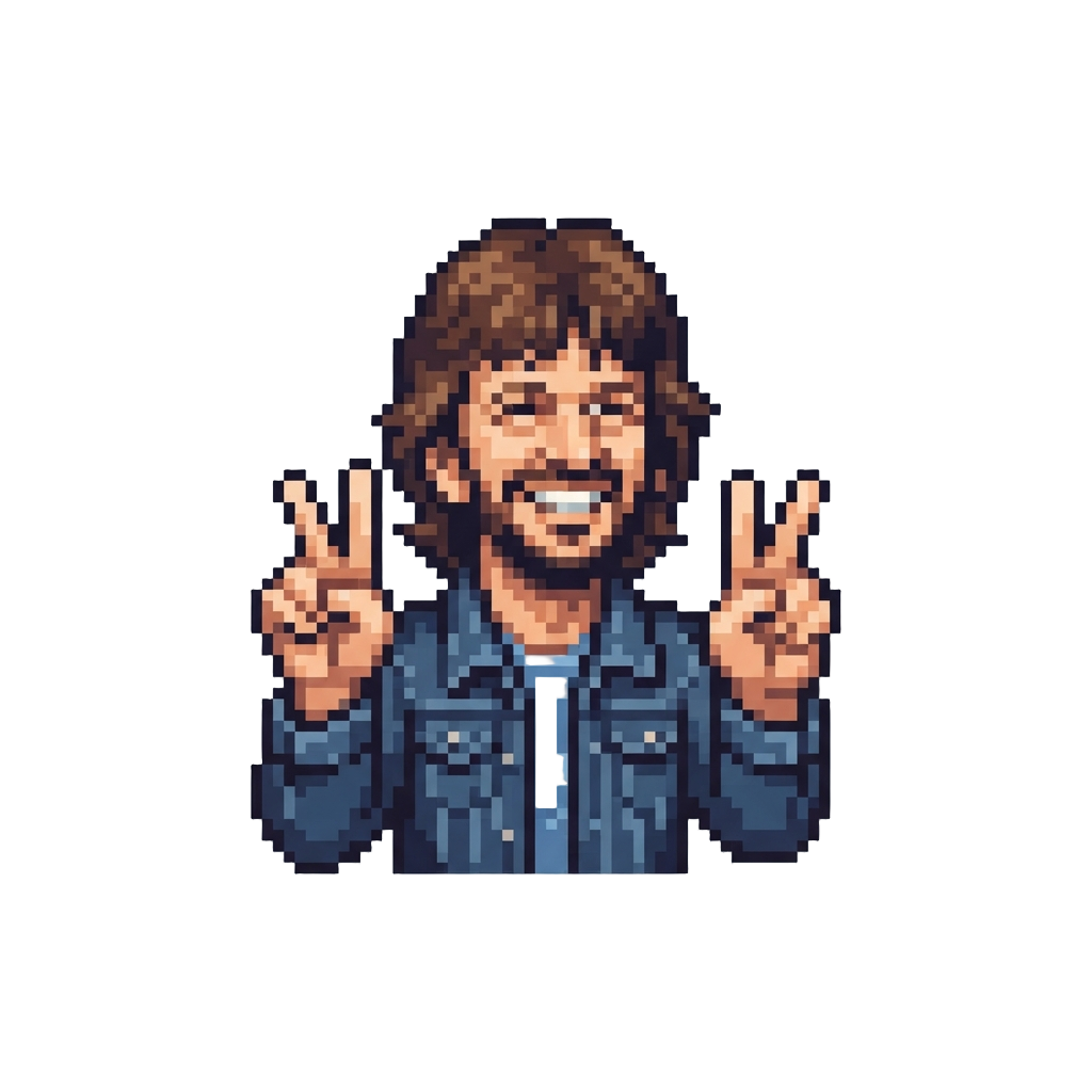 Ringo Starr Flashing Peace Signs with a Joyful Grin