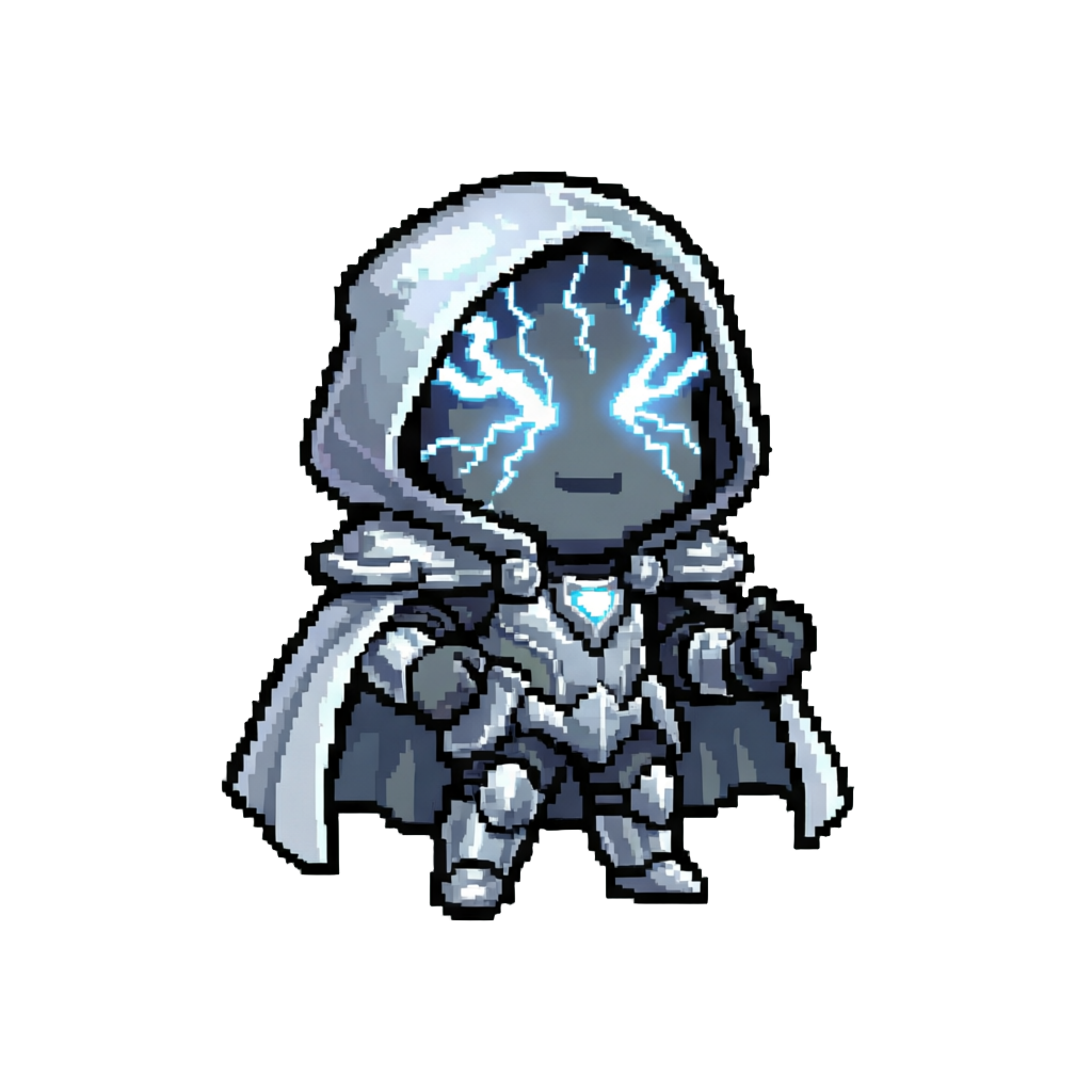 Storm in a Silver White Cape with Crackling Lightning in Her Eyes, Posing Grandly Saying "i Am Storm, Commander of the Elements!"