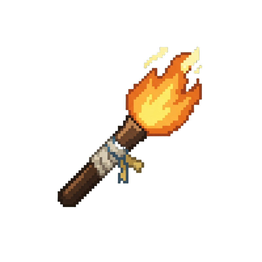 A Burning Blessed Torch